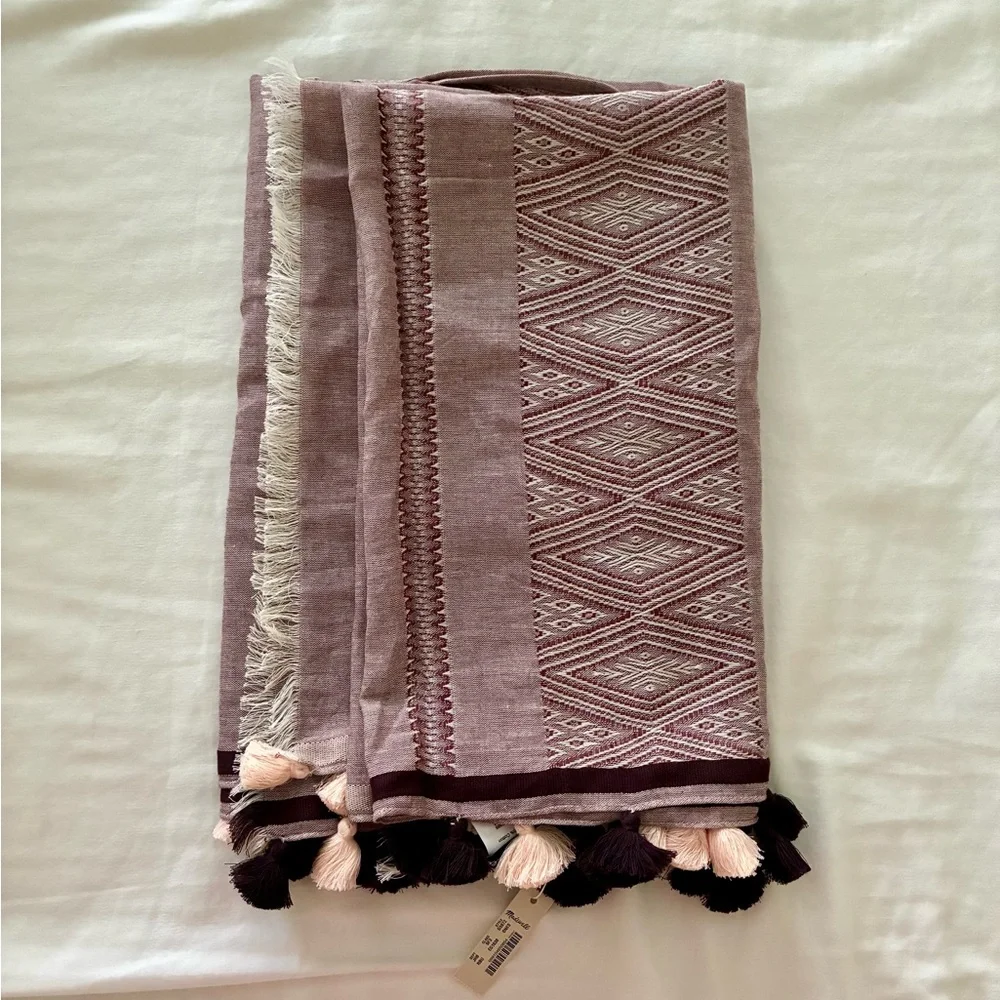 MADEWELL Cape Scarf with Tassels NWT - Picture 1 of 6